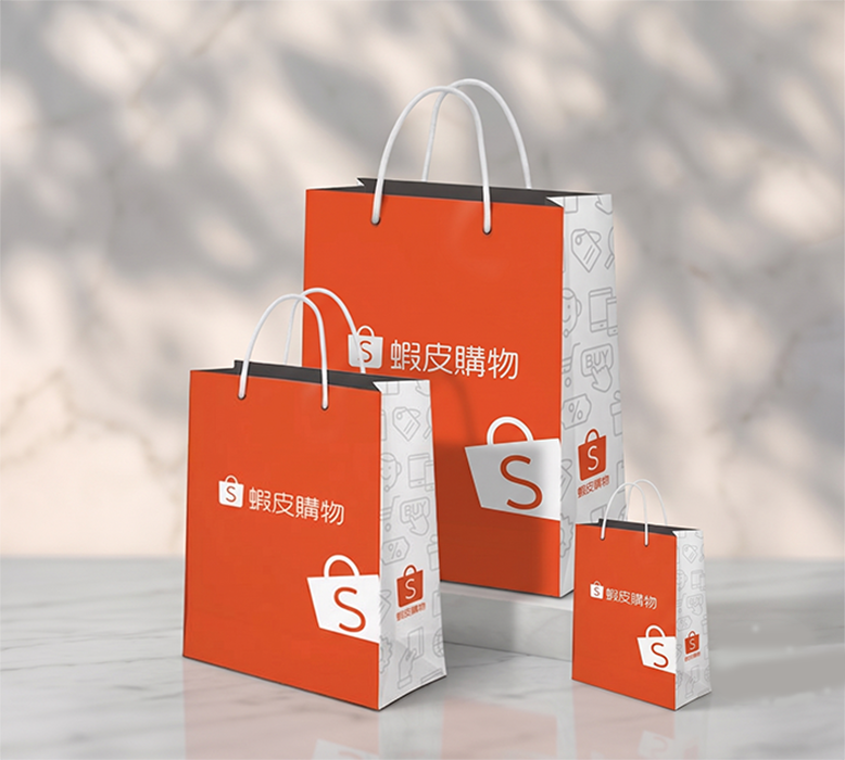 樂購蝦皮手提袋、紙袋