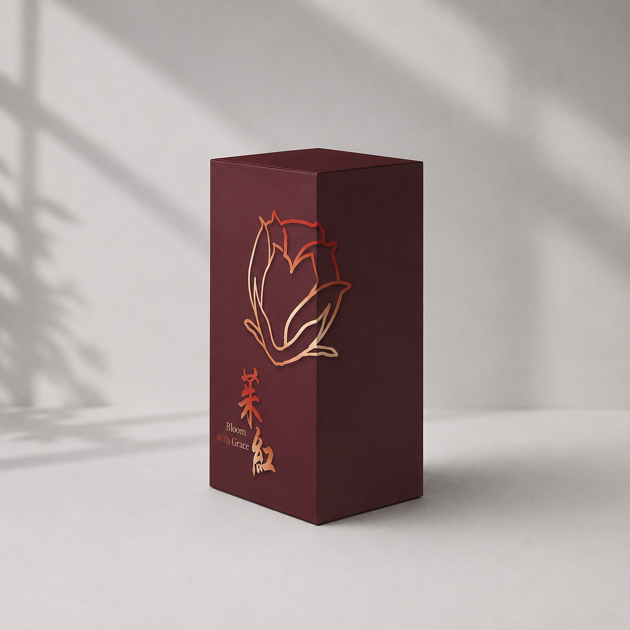 茱紅精油包裝盒